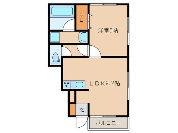 ファーストイン梅満の物件間取画像